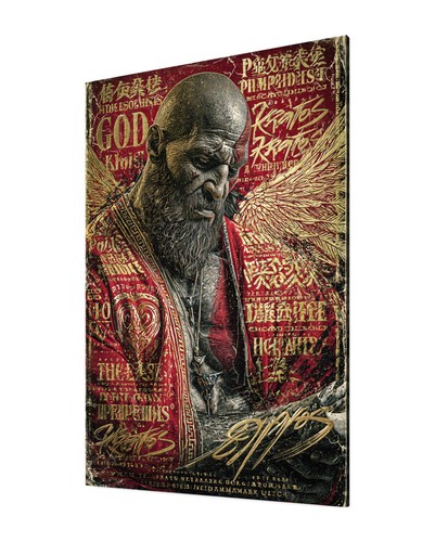 God war leinwand - god, of