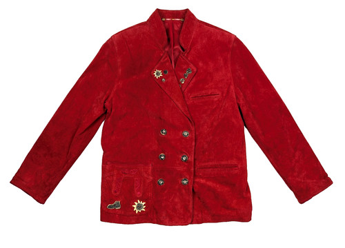 Vintage trachten jacke - trachten-jacke, damen