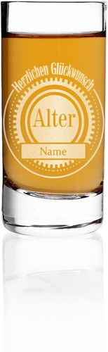 Herz heim schnapsglas zum - herz, &