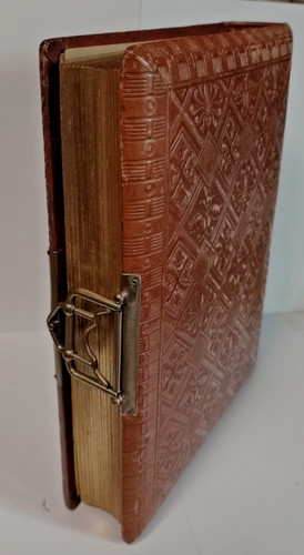 Leder fotoalbum kaiserreich - leder,