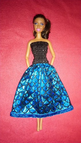 Barbie puppen kleid ballkleid - barbie,