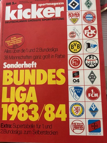 Kicker sonderheft bundesliga - kicker, sonderheft-bundesliga
