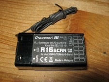 Empfänger Graupner R 16 Scan 35 Mhz A+B- Band 7052