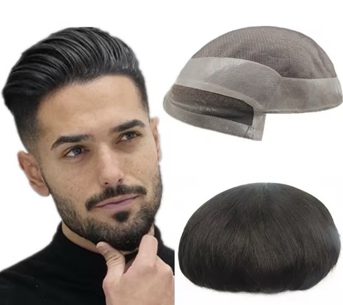 Herren toupet echthaar mono - echthaar,