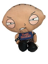 Family Guy Stewie Griffin Punk Rocker Plüschtier 2008 groß 16 Zoll Stofftier selten