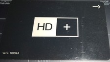 HD+ Karte HD04A HD Plus abgelaufen, ohne Guthaben, leer