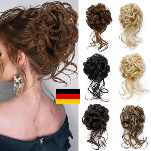 Haarteil haarknoten zopfgummi - haarteil,