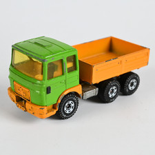 SIKU 3713 MAN Mercedes-Benz LKW Runde Kabine 1:55 Grün Gelb 12cm Diecast Vintage