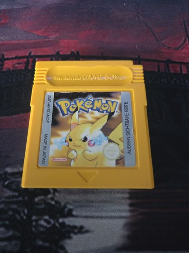 Pokémon gelbe edition - gelbe, |