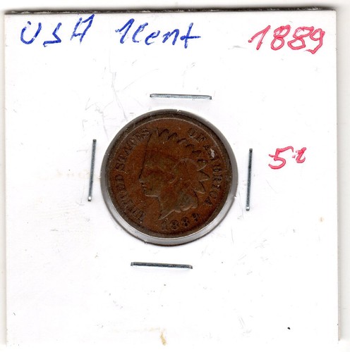 Usa cent 1889 - usa,