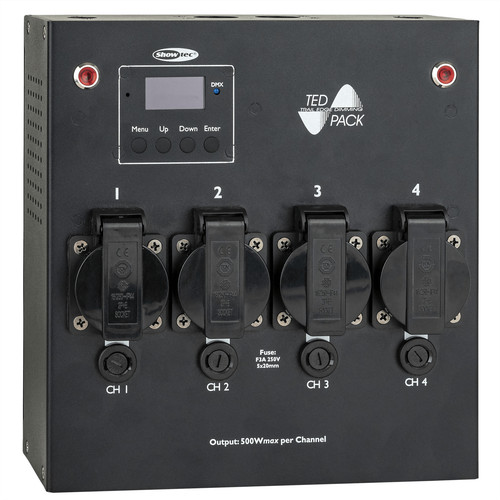 Showtec ted pack 2000w 4ch - pack, dmx