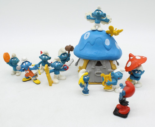 Schleich schlumpf sammlung - schlumpf,
