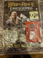 Der Herr der Ringe Strategiespiele Mittelerde Nr 9, Hauptmann Uruk-hai Zinn...