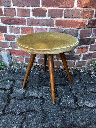 Hocker stuhl sitz holz retro - hocker,