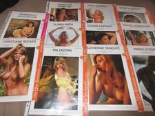 11 Stück Top Stars  -Schauspielerin  - Filmflyer - Kino Werbetafel - 4s. Din A4 