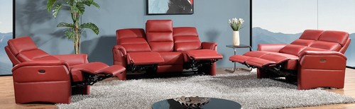 Sofagarnitur 1 leder - 3+2+1,