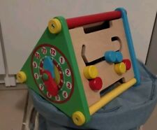 Solini Motorik Spielstation Motorikwürfel Holz Baby Kleinkind
