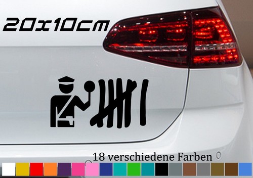 Polizei strichliste 20x10cm - polizei,