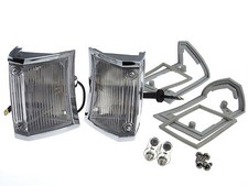 Set Blinker komplett Export weiss Opel Rekord C Commodore A Dichtung Glas CIH