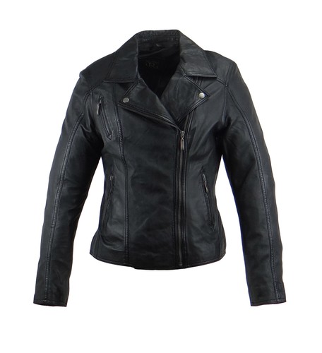 Damen lederjacke maral echt - lederjacke,