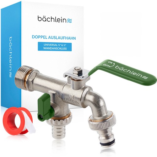 Bächlein doppel wasserhahn - doppel,