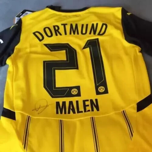 Signed donyell malen borussia - signed,