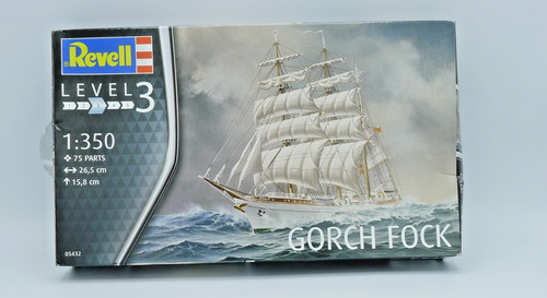 Modellbausatz gorch fock - fock,, 75