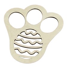 Ostern Fußabdruck Schablone Boden Hase Fußabdruck Vorlage Wiederverwendbar Stencil T3Y1