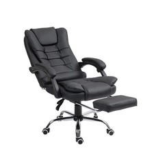 Bürostuhl mit Fußstütze und