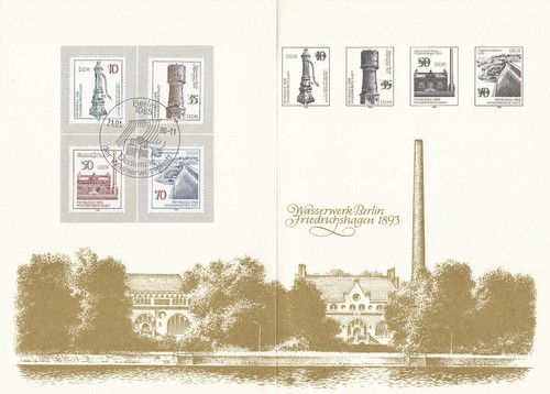 Ersttagsblatt ddr denkmale der - ersttagsblatt,