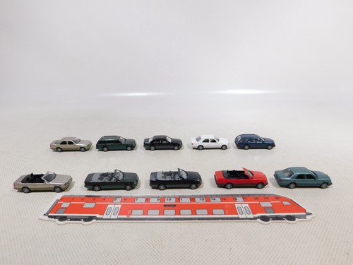 Herpa 10x pkw mercedes - h0,