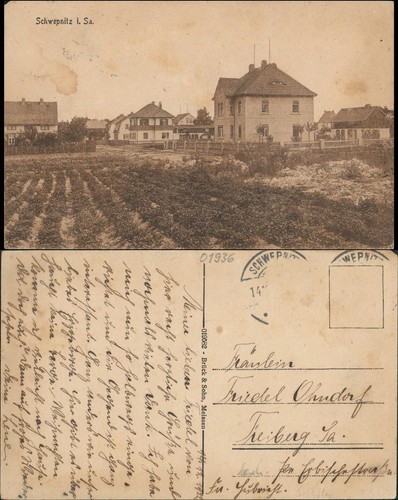 Ansichtskarte schwepnitz - ansichtskarte,