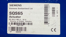 SIEMENS SQS 65 ++AC24V, DC0..10V ++ Neu !