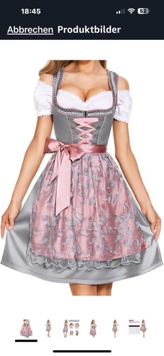 Dirndl damen midi - dirndl,