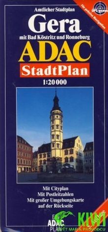 Adac stadtpläne gera mit - stadtpläne,, gera: