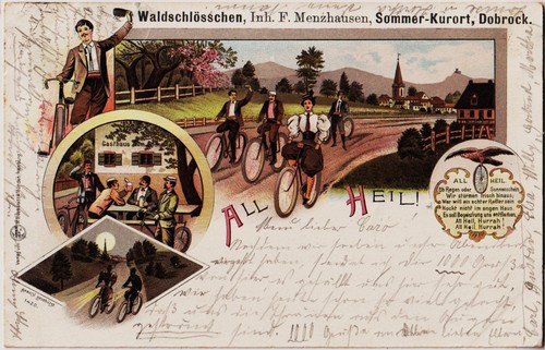 Postkarte 1898