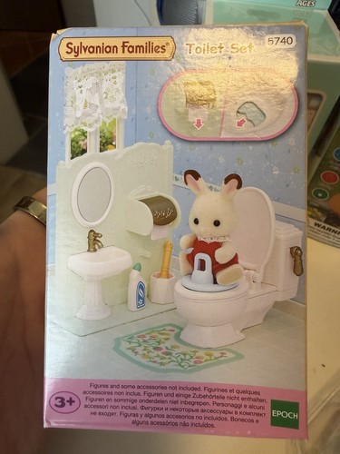 Sylvanian families toilette - sylvanian,