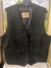 Camel Wildleder Weste Vintage