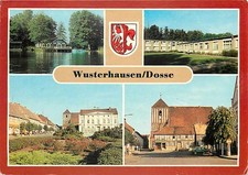 AK - Wusterhausen-Dosse - Stadtansichten - Jubiläumskarte - DDR