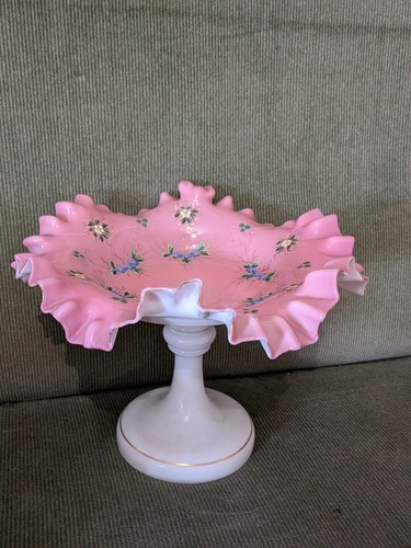Jugendstil fußschale rosa - fußschale,