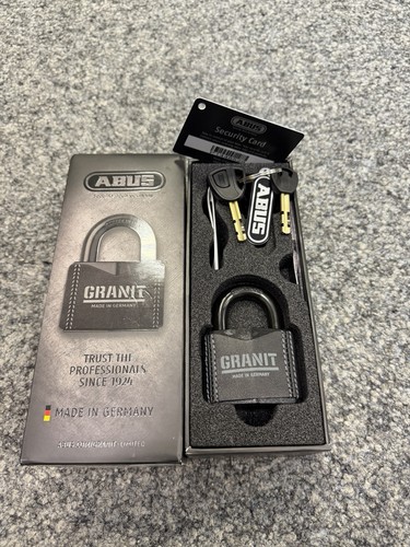 Abus granit leder - granit, 37/55