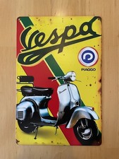 Blechschild 20cm x 30cm# Vespa
