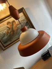 Alte Orange Seilzug Lampe Deckenlampe