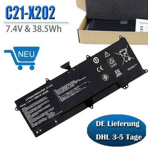 C21 x202 akku für asus - c21-x202,
