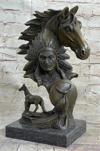 Heißguss bronze indianer - bronze,