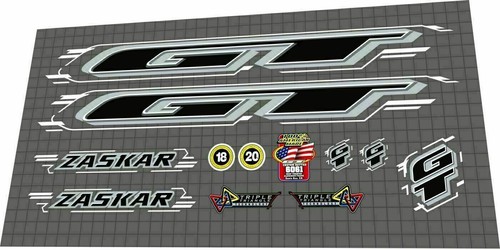 1998 zaskar decal - decal, set
