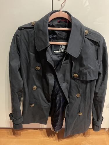 Dunkelblauer trenchcoat tommy - trenchcoat,