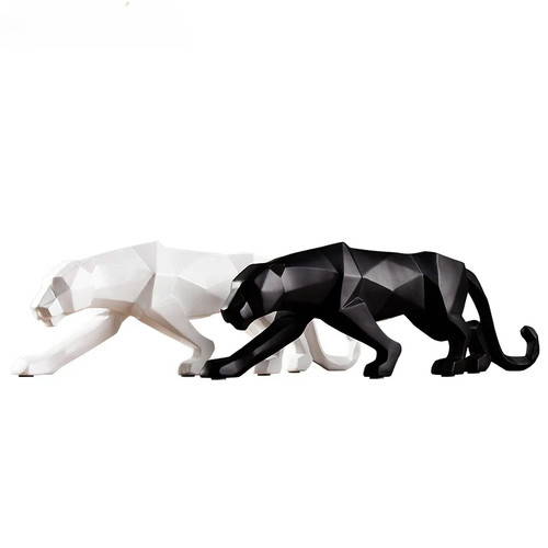 Große panther statue - große, panther-statue
