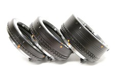 Original Pentax 3er Satz Zwischenringe für PK Bajonett gebraucht