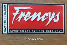 Alter Sticker Aufkleber Frencys Ski Skirennanzug Sportswear Skianzug